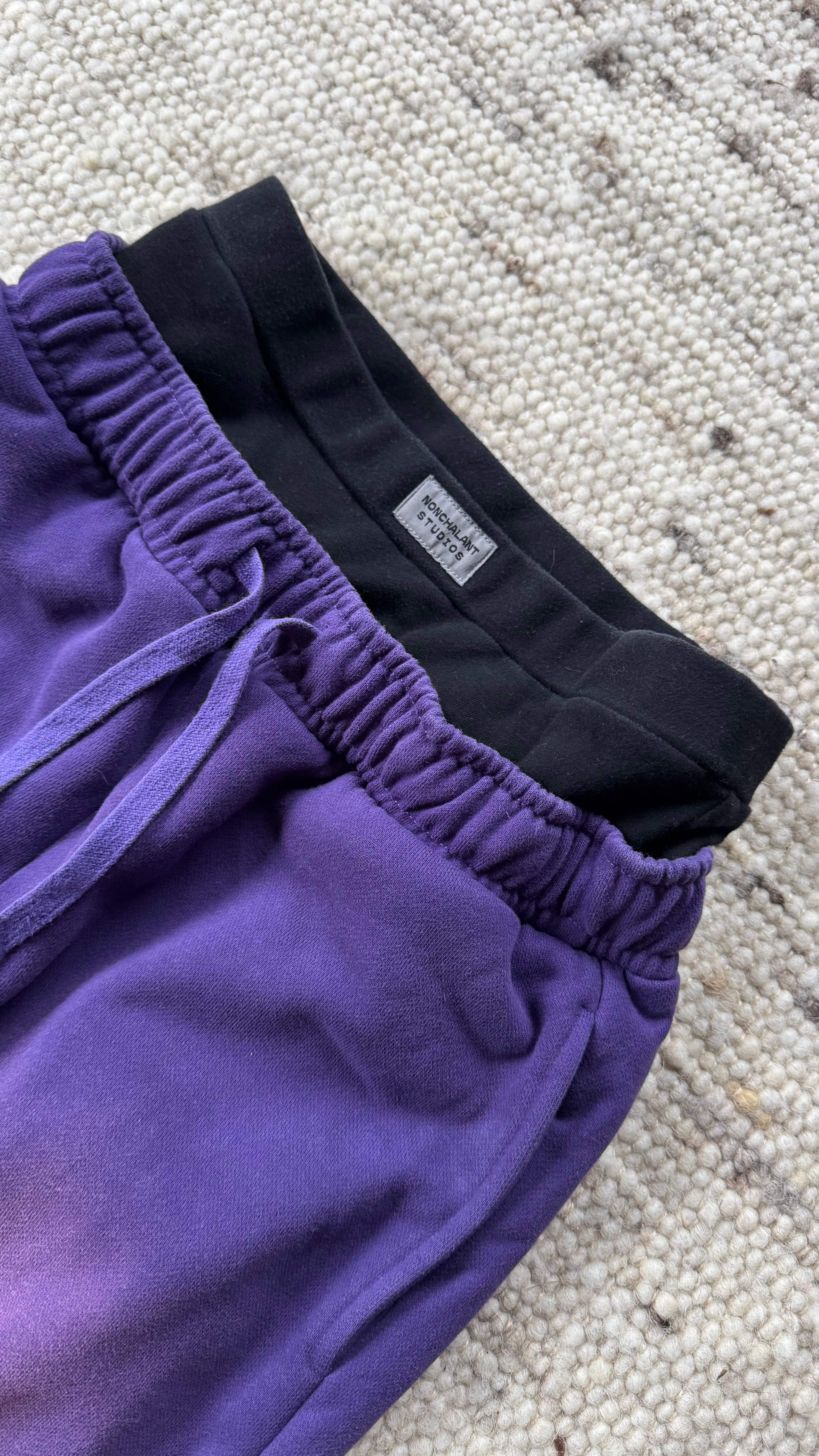 Purple sweatpants